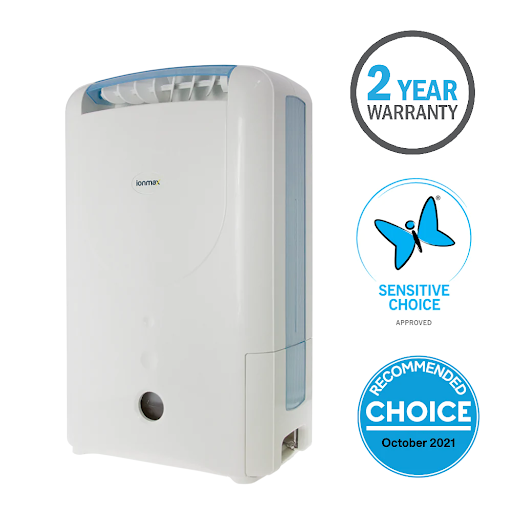 Ionmax Ion612 Desiccant Dehumidifier â€“ 8l Day Up To 30sqm